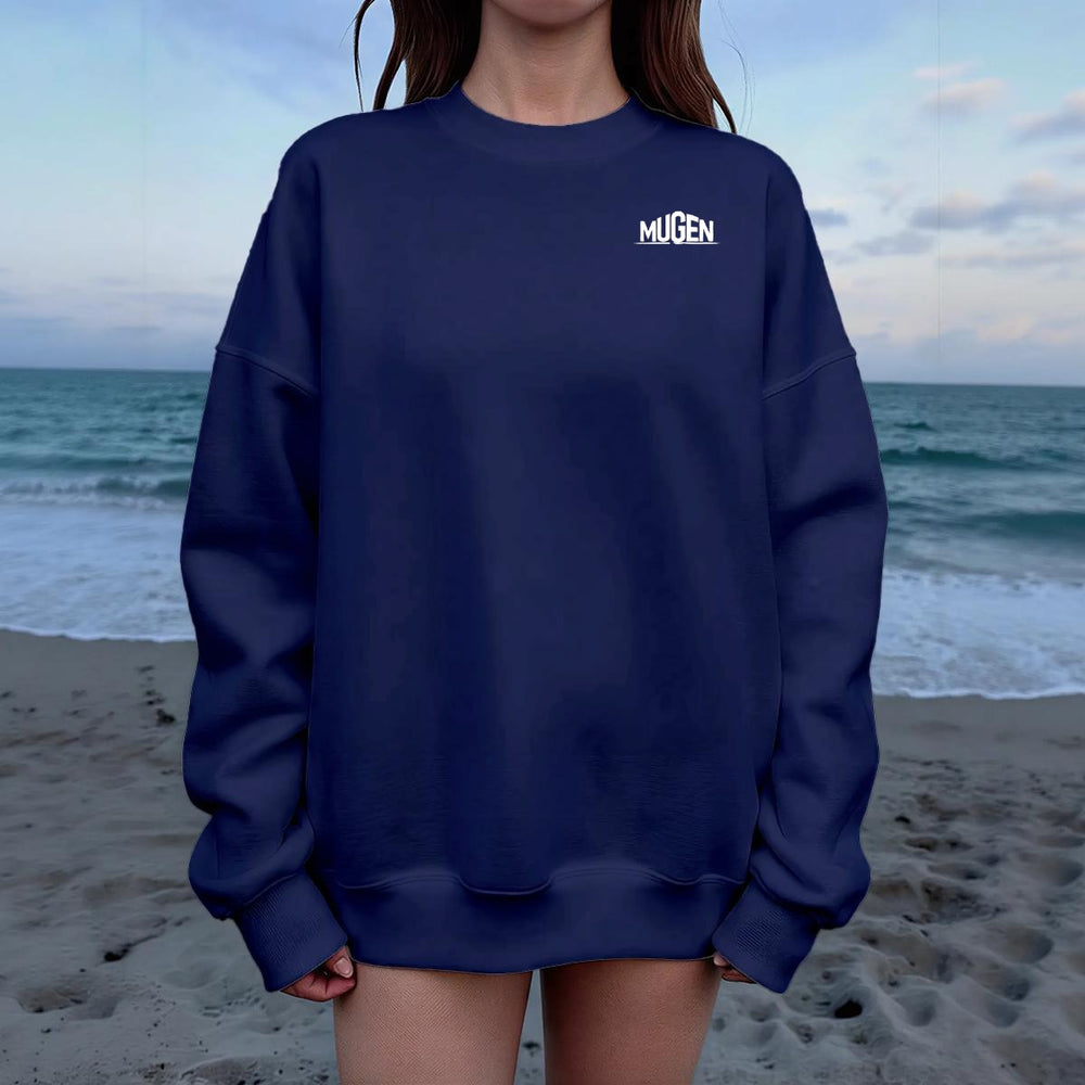 Women's Drop Shoulder Crew Neck Sweatshirt